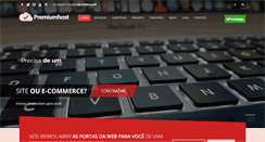 Desktop Screenshot of premiumhost.com.br